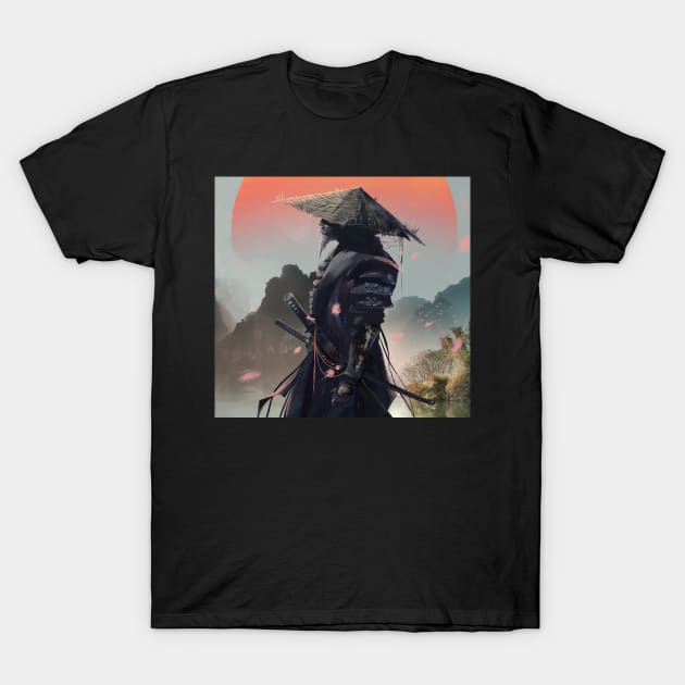 Samurai Warrior T-Shirt by AviToys